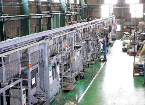 研磨ローダーライン