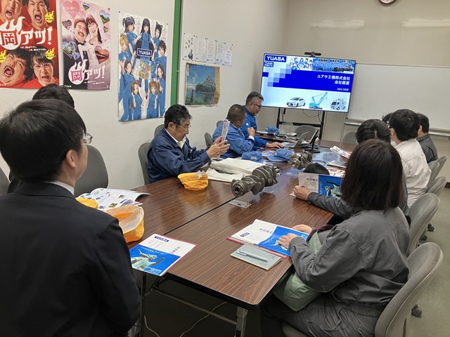 ポリテクセンター岡山　企業見学2024