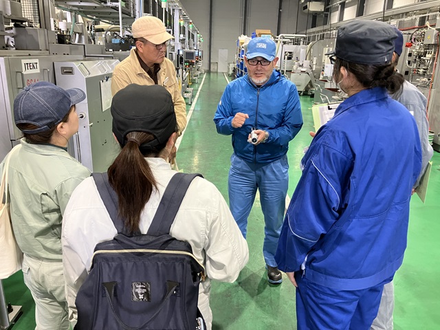 ポリテクセンター岡山　企業見学2024