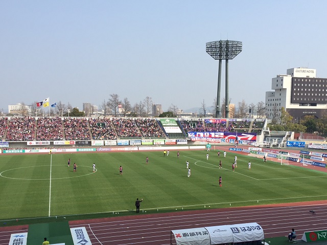 ヴァンフォーレ甲府戦