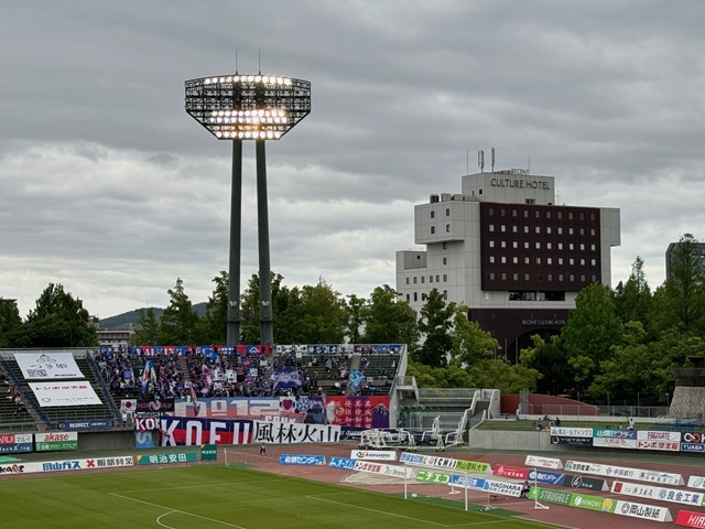 ヴァンフォーレ甲府戦