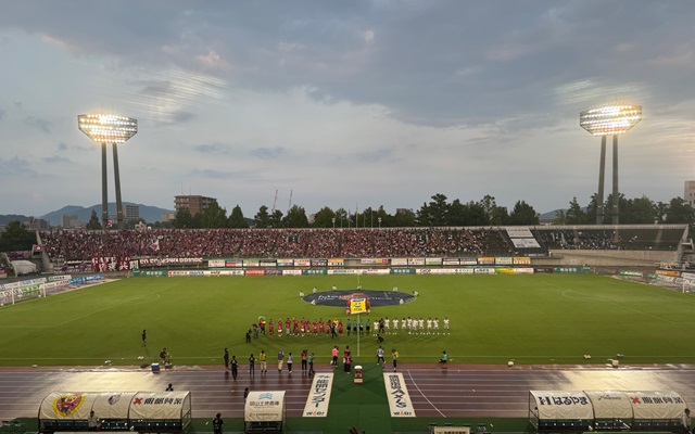 ブラウブリッツ秋田戦