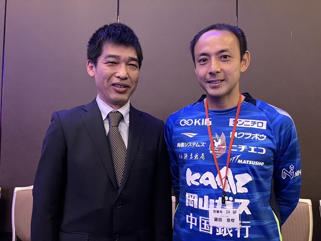 ファジアーノ岡山 2025年J1開幕激励会