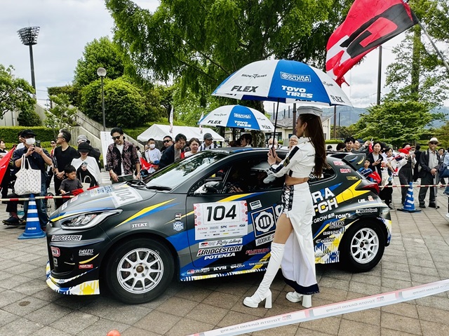 TOYOTA GAZOO Racing Rally Challenge 2024 in 富士山すその