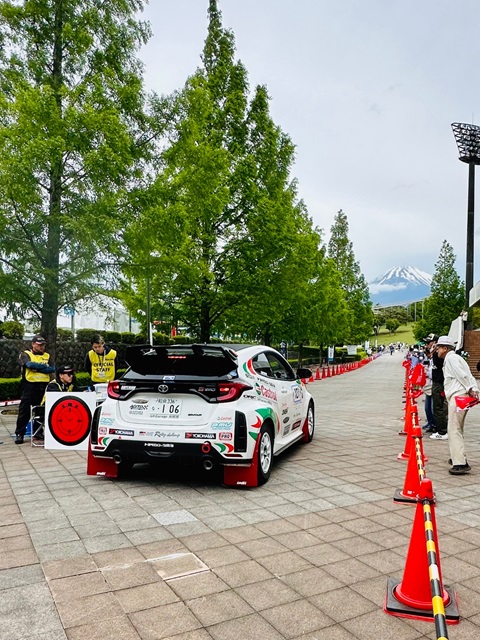 TOYOTA GAZOO Racing Rally Challenge 2024 in 富士山すその