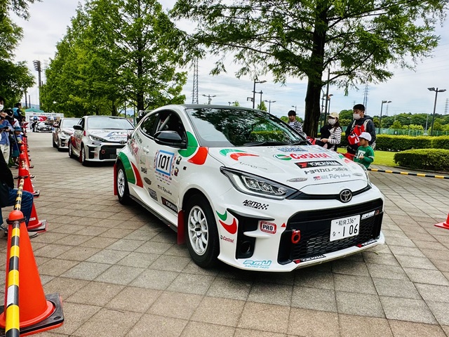 TOYOTA GAZOO Racing Rally Challenge 2024 in 富士山すその
