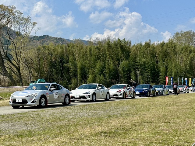 TOYOTA GAZOO Racing Rally Challenge 2025 in 三好